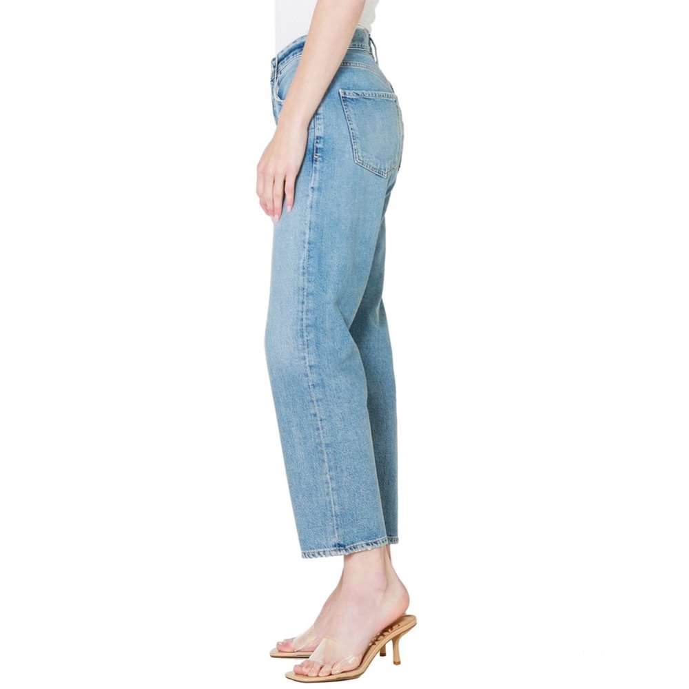 CITIZENS OF HUMANITY
EMERY CROP RELAXED STRAIGHT JEANS - OLD
BLUE - Picture 5 of 14
